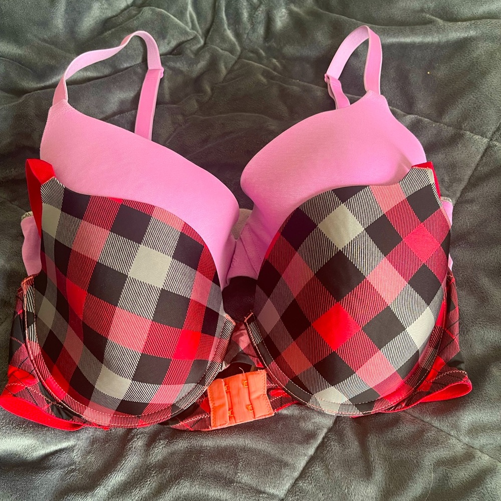 Two Victoria’s Secret Demi bras-38D